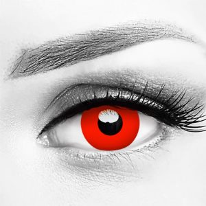 Devil Vampire Bloody Red Halloween Contacts