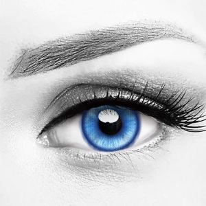 Magic Pop Blue Colored Costume Contacts